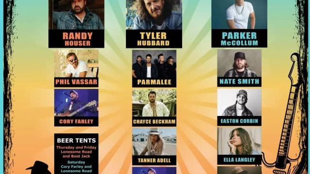 Yqm Country Fest - (Thursday) With Zach Top, Jake Owen, Carly Pearce, and More