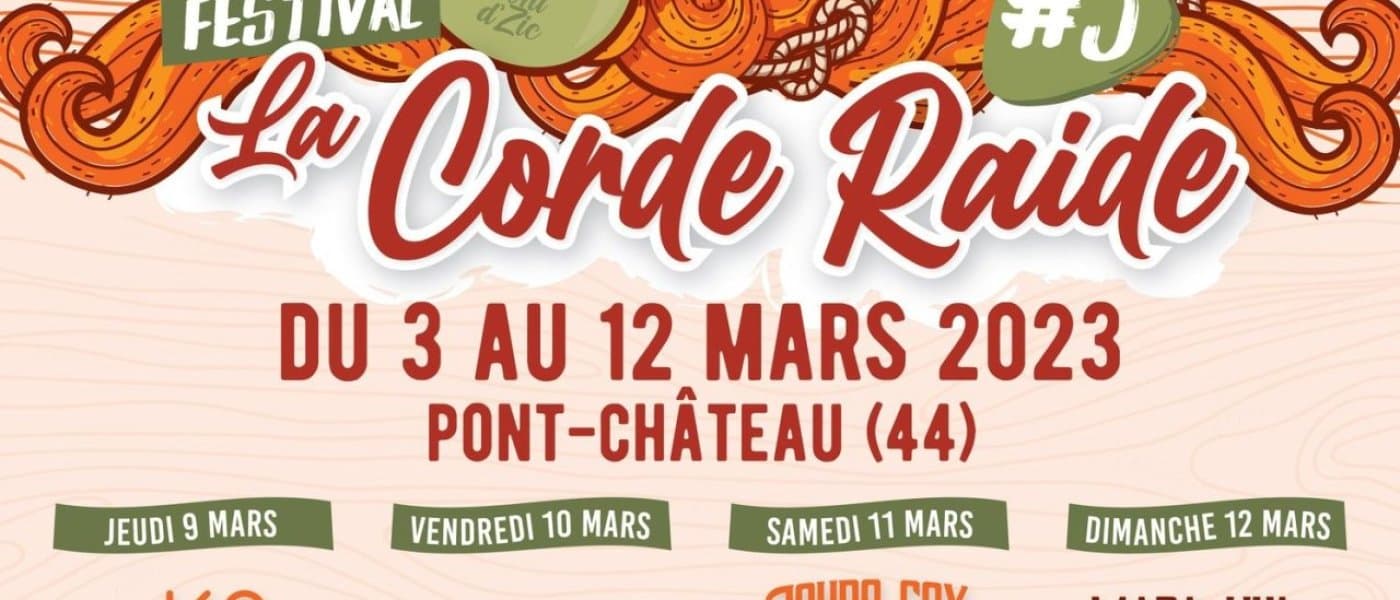 Festival La Corde Raide - Pass 3 Jours