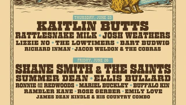 Jackalope Jamboree - Saturday - With Turnpike Troubadours, Taylor Hunnicutt, Shelby Stone, and More