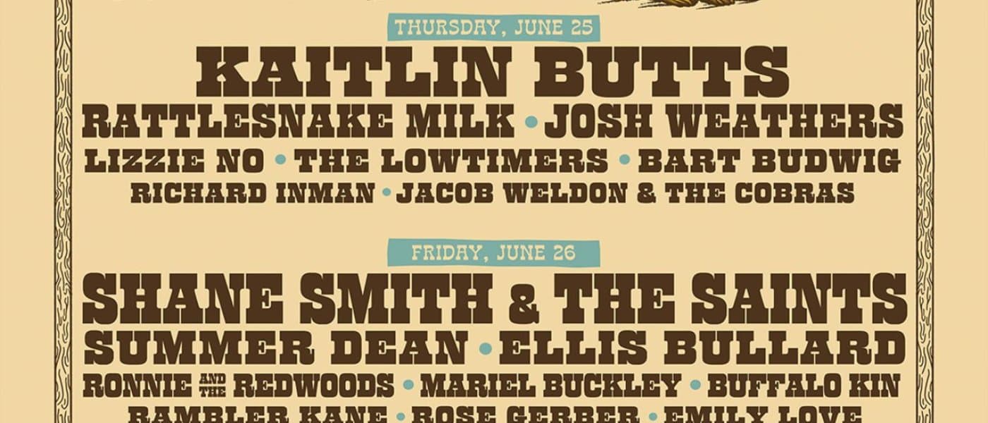 Jackalope Jamboree - Saturday - With Turnpike Troubadours, Taylor Hunnicutt, Shelby Stone, and More