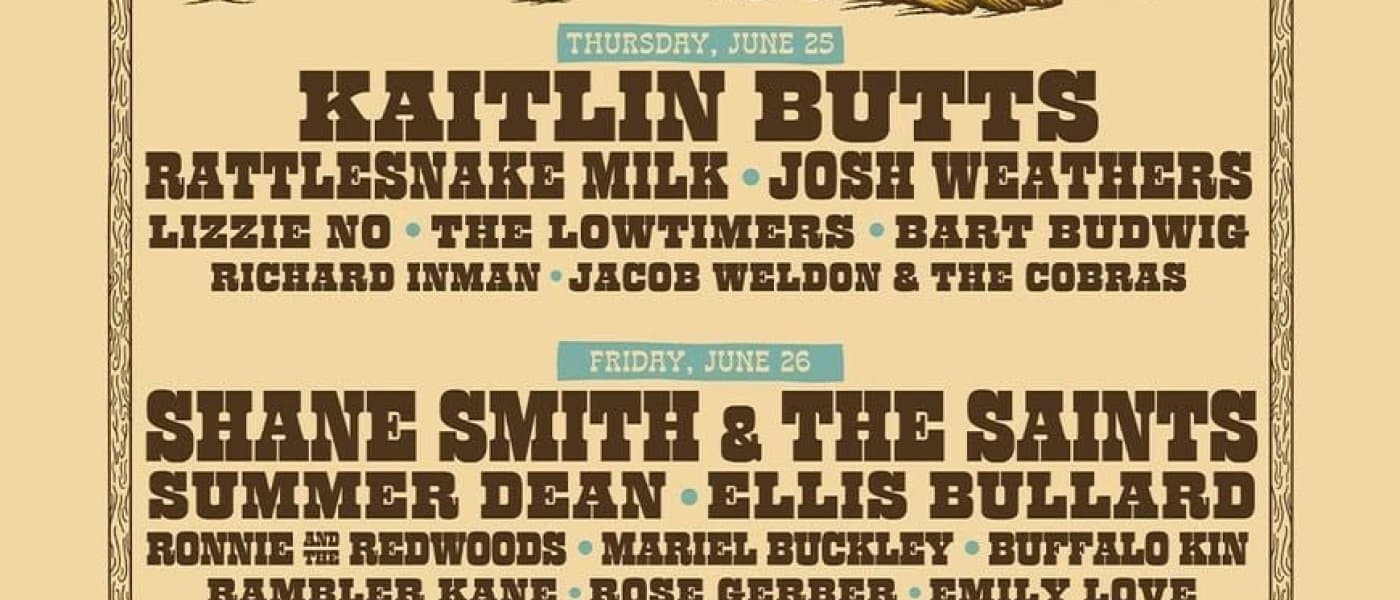 Jackalope Jamboree - Thursday - With Kaitlin Butts, Rattlesnake Milk, Josh Weathers, and More