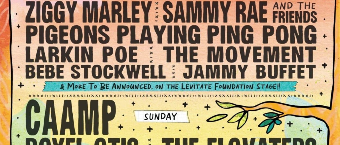 Levitate Music & Arts Festival - Sunday - With Caamp, Royel Otis, the Elovaters and More
