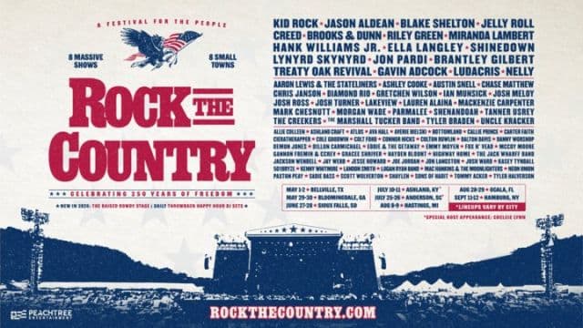 Rock the Country - Saturday Pass - With Creed, Brantley Gilbert, Gretchen Wilson and More