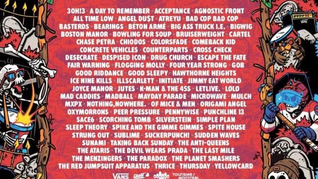 Warped Tour Montreal 2026