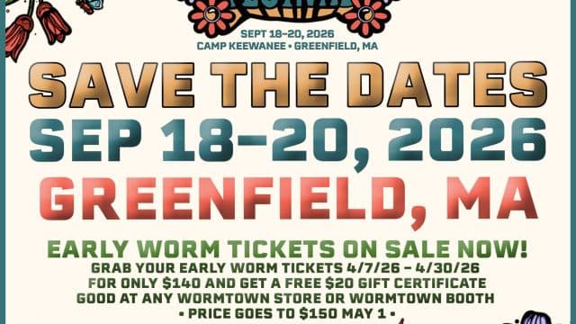 Wormtown Music Festival 2026