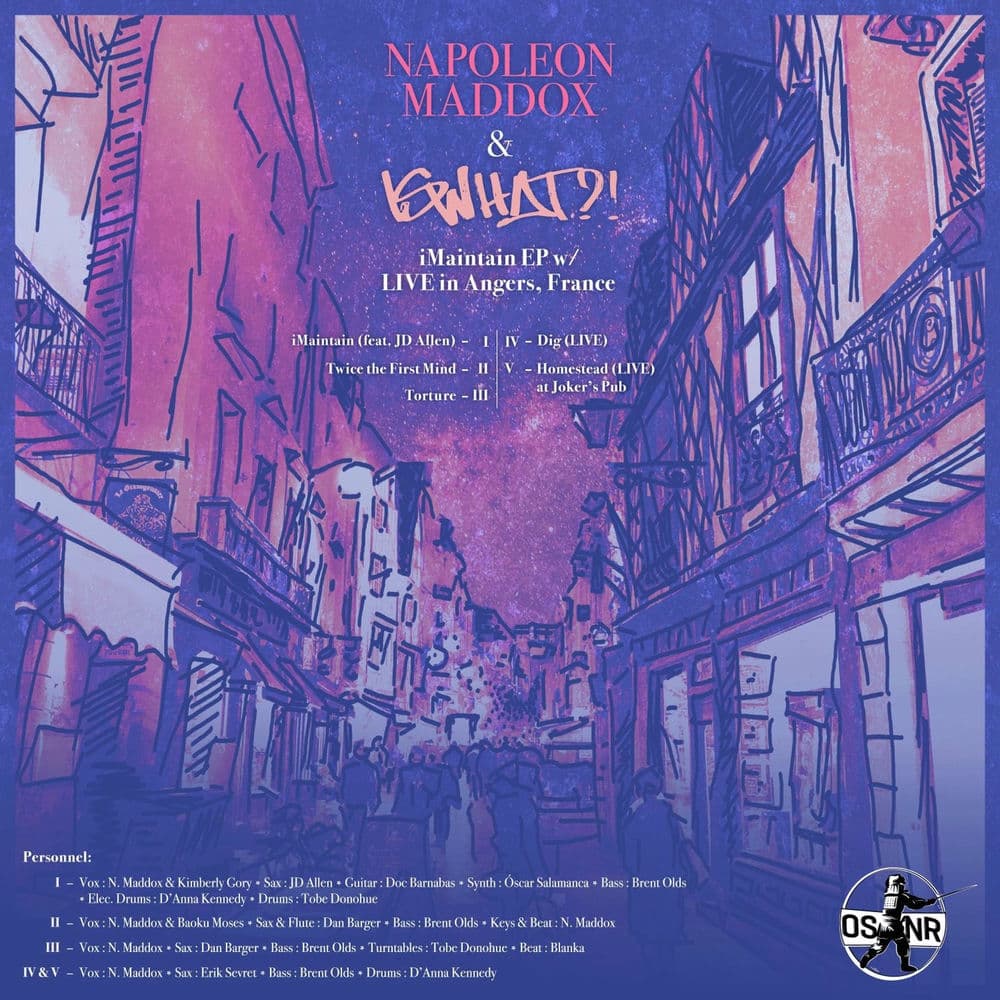 NAPOLEON MADDOX – Rap/Hip Hop