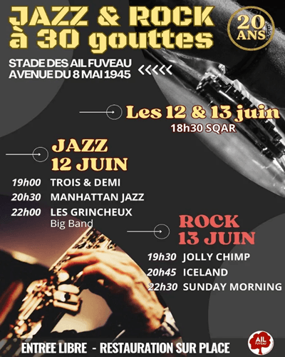 JAZZ ET ROCK A 30 GOUTTES