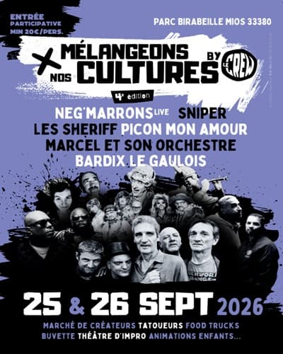 MELANGEONS NOS CULTURES
