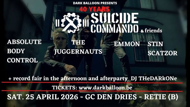 40 Years Suicide Commando and Friends