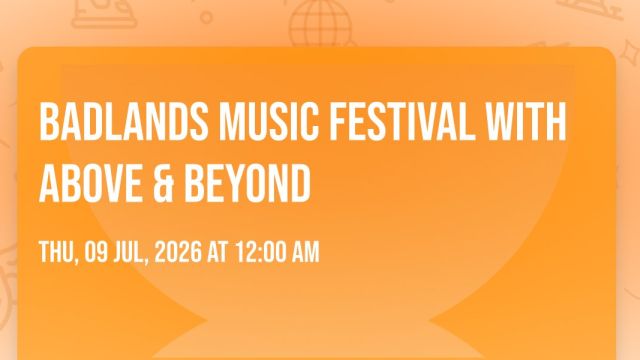 Badlands Music Festival With Above & Beyond