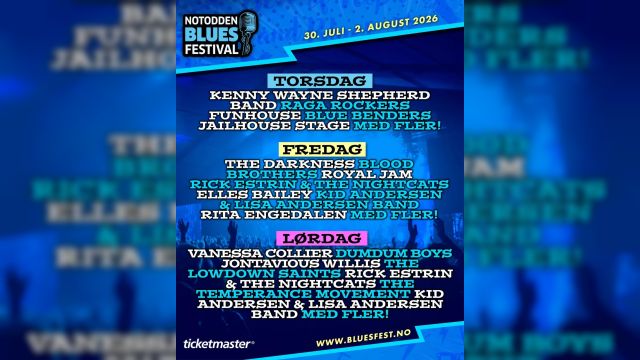 Blues From the Top Festival 2026