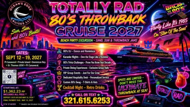 Cruise to the Edge 2027