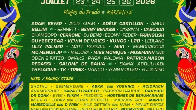 Delta Festival 2026 - Adam Beyer + Miki + Thylacine + Tk + ...