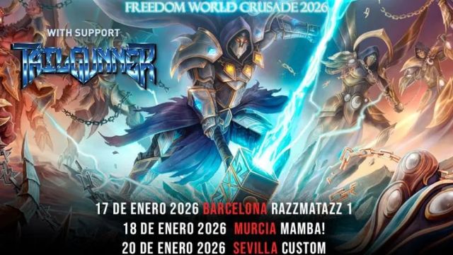 Hammerfall - Freedom World Crusade North America
