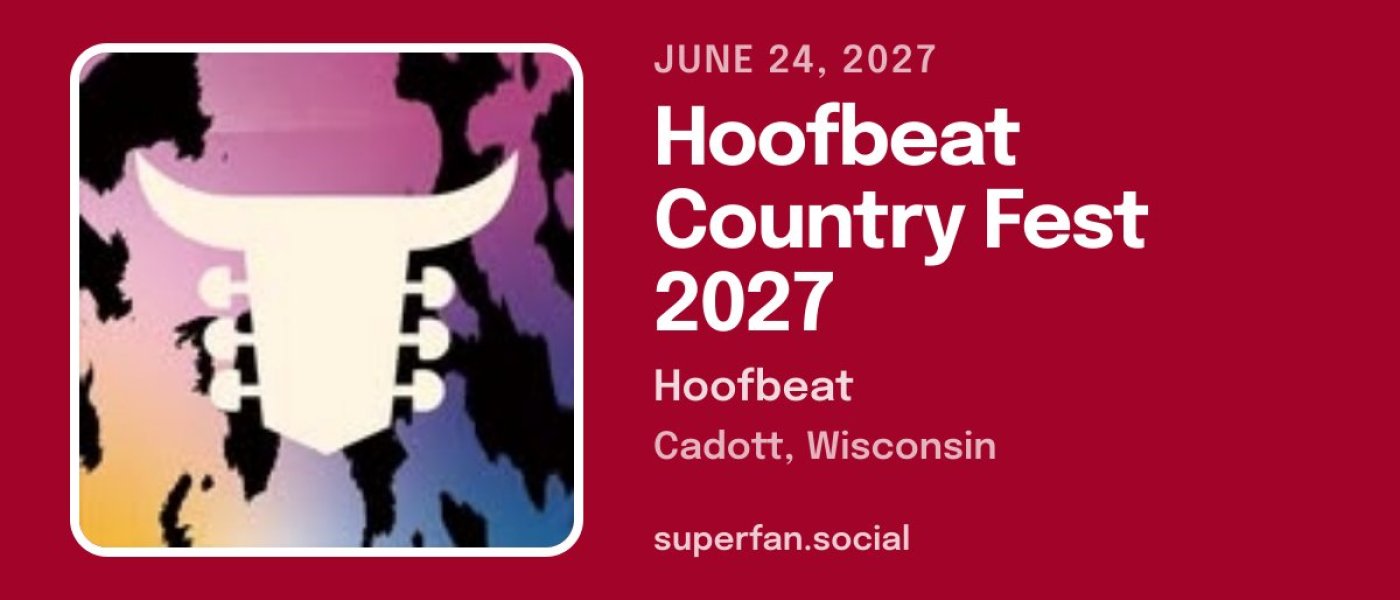 Hoofbeat Country Fest 2027