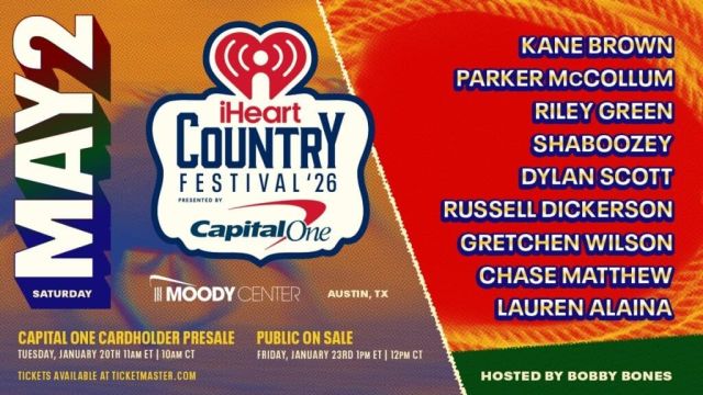 Iheartcountry Festival With Kane Brown, Parker Mccollum, and More!