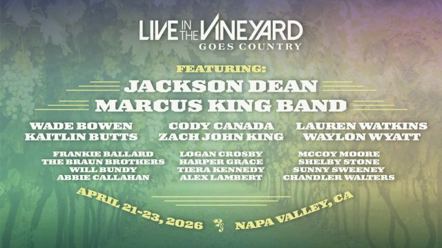 Live In the Vineyard Goes Country