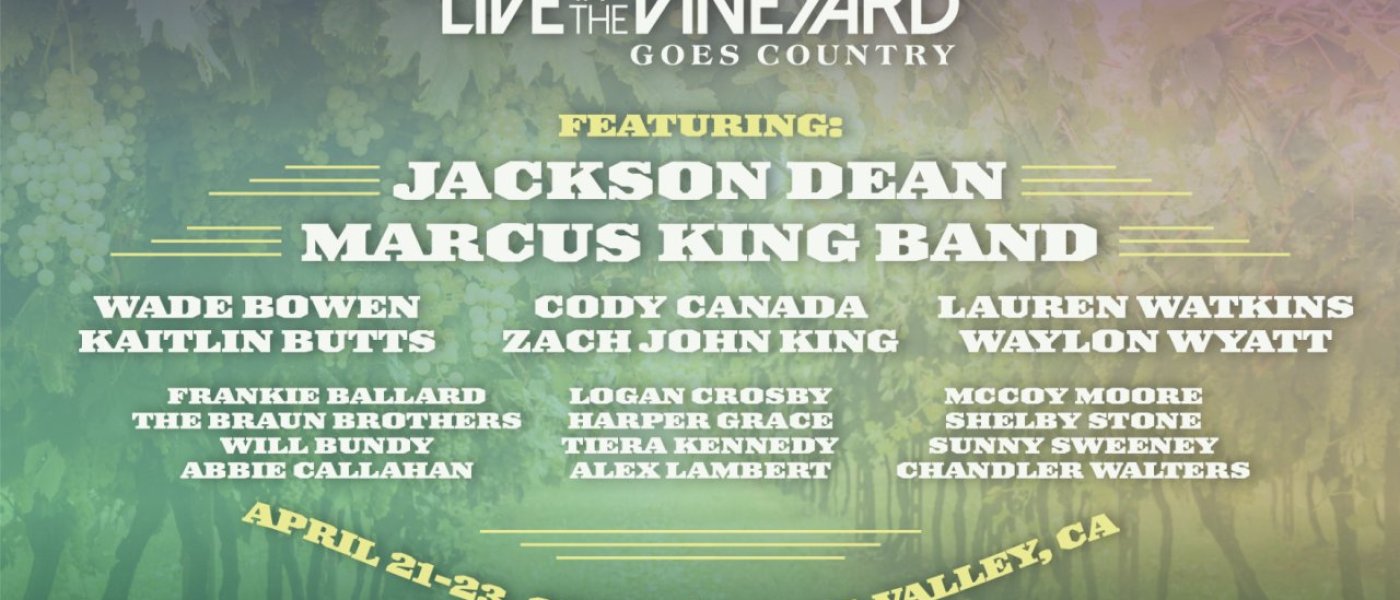Live In the Vineyard Goes Country