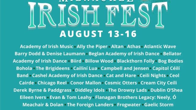 Milwaukee Irish Fest 2026