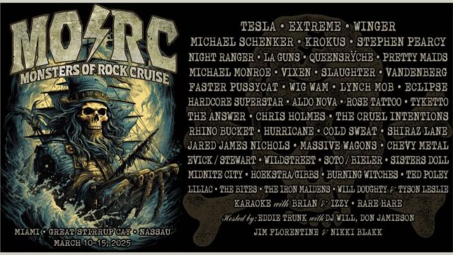 Monsters of Rock Cruise 2027