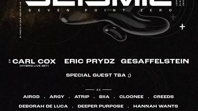 Seismic Dance Event 2026