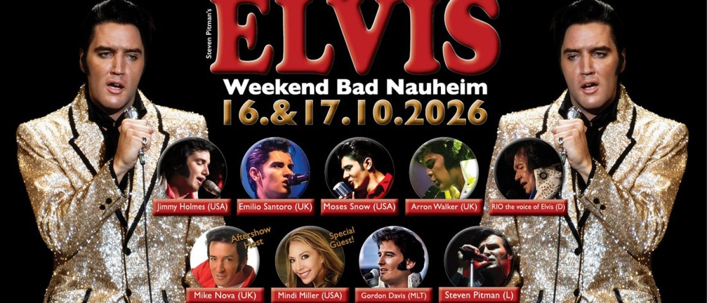 Steven Pitman´s Elvis Weekend : Kombiticket (16. + 17.10.) - Festival