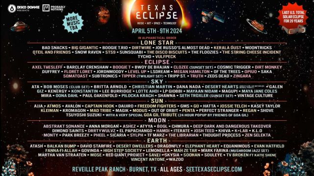 Szigia Eclipse Festival 2026
