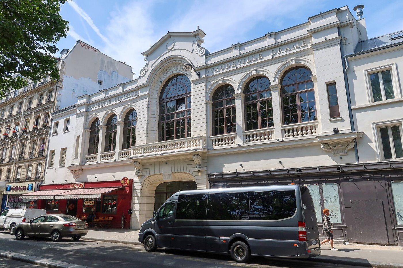 Salle Le Trianon à Paris, vue extérieure
