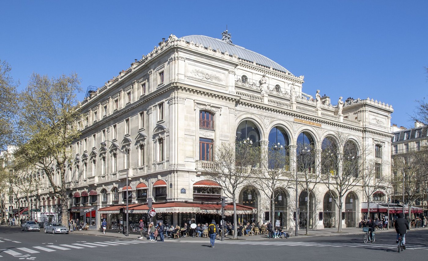 Salle Théâtre du Châtelet à Paris, vue extérieure